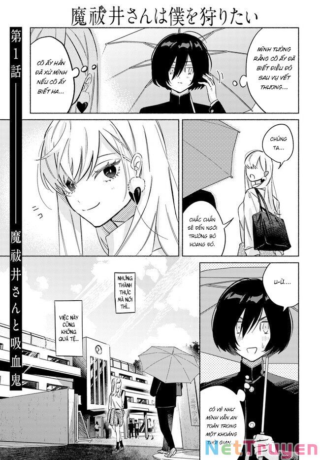 mabarai-san cố gắng săn tôi! chapter 1 41