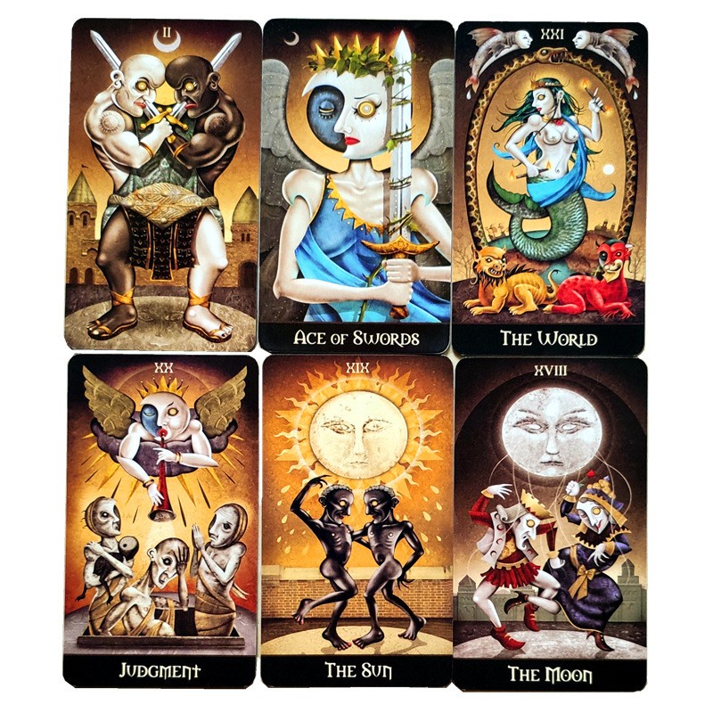 [Size Gốc] Bộ Bài Deviant Moon Tarot