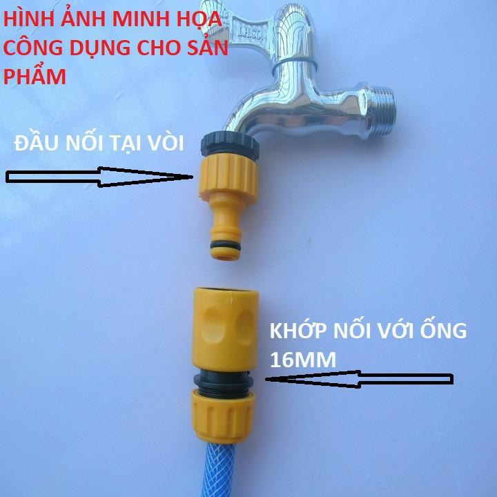 Bộ đôi cút nối nhanh đấu tại vòi - bộ đôi nối nhựa chất lượng tốt