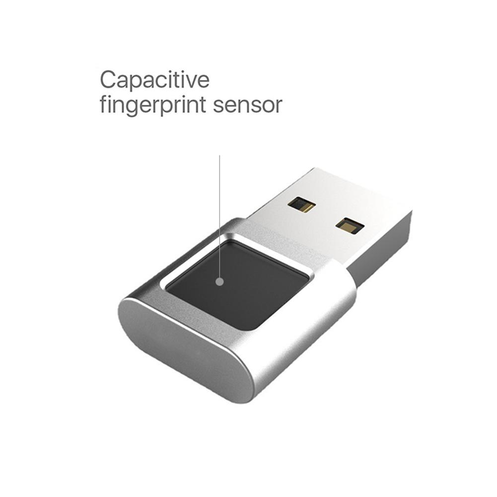 Computer Fingerprint Logger Usb Interface Login Unlock Fingerprint Reader Module Device Compatible For Win10/11 Hello