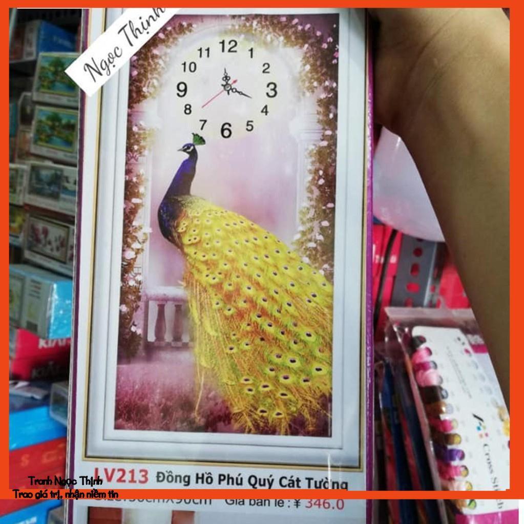 FreeShip 250k Toàn Quốc-Tranh đính đá cao cấp Phú Quý CÁT TƯỜNG- KT:- LV213- 90X50Cm