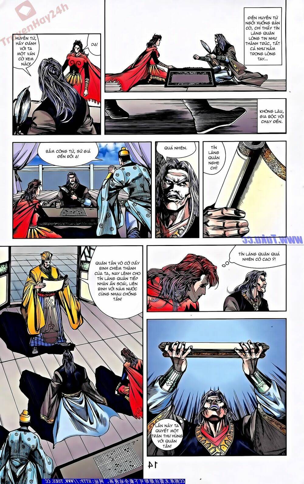 thiên tử truyền kỳ 2 - tần vương doanh chính chapter 55 21