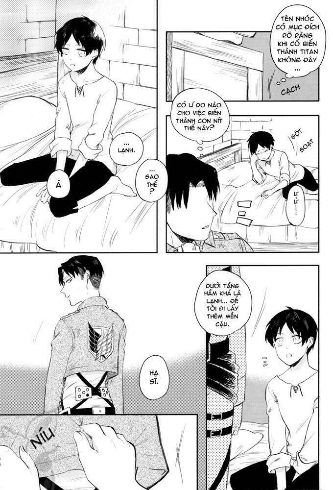 bé eren mất ngủ và hạ sĩ khó tính chapter 0 19