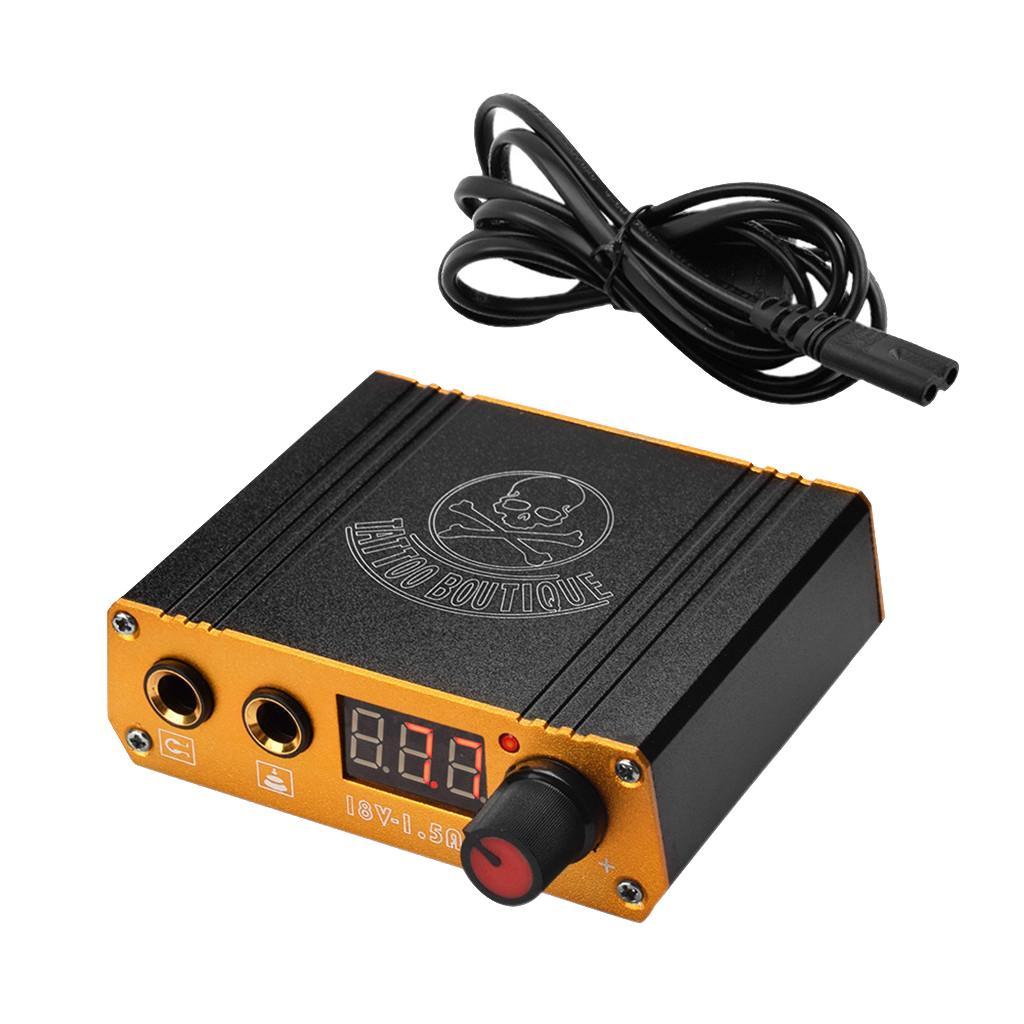 Aluminum Alloy Digital LCD w/ Clip Cord Black