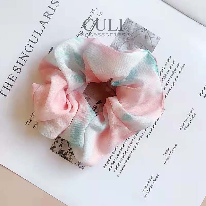 Dây cột tóc vải, Scrunchies màu sắc kẹo ngọt xinh xắn - Culi accessories