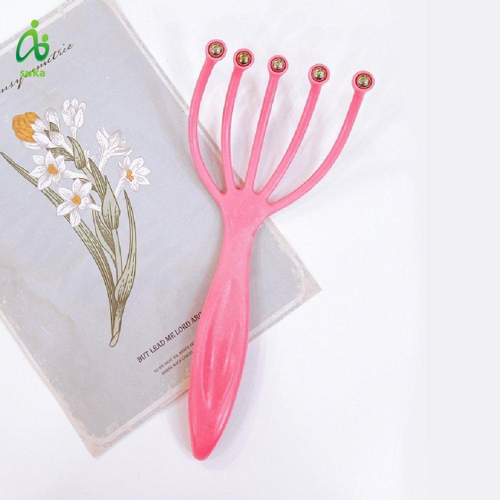 Cây Massage Đầu Giúp Lưu Thông Máu Tốt, cào mát xa đầu giúp giảm đau đầu, ngứa đầu SK