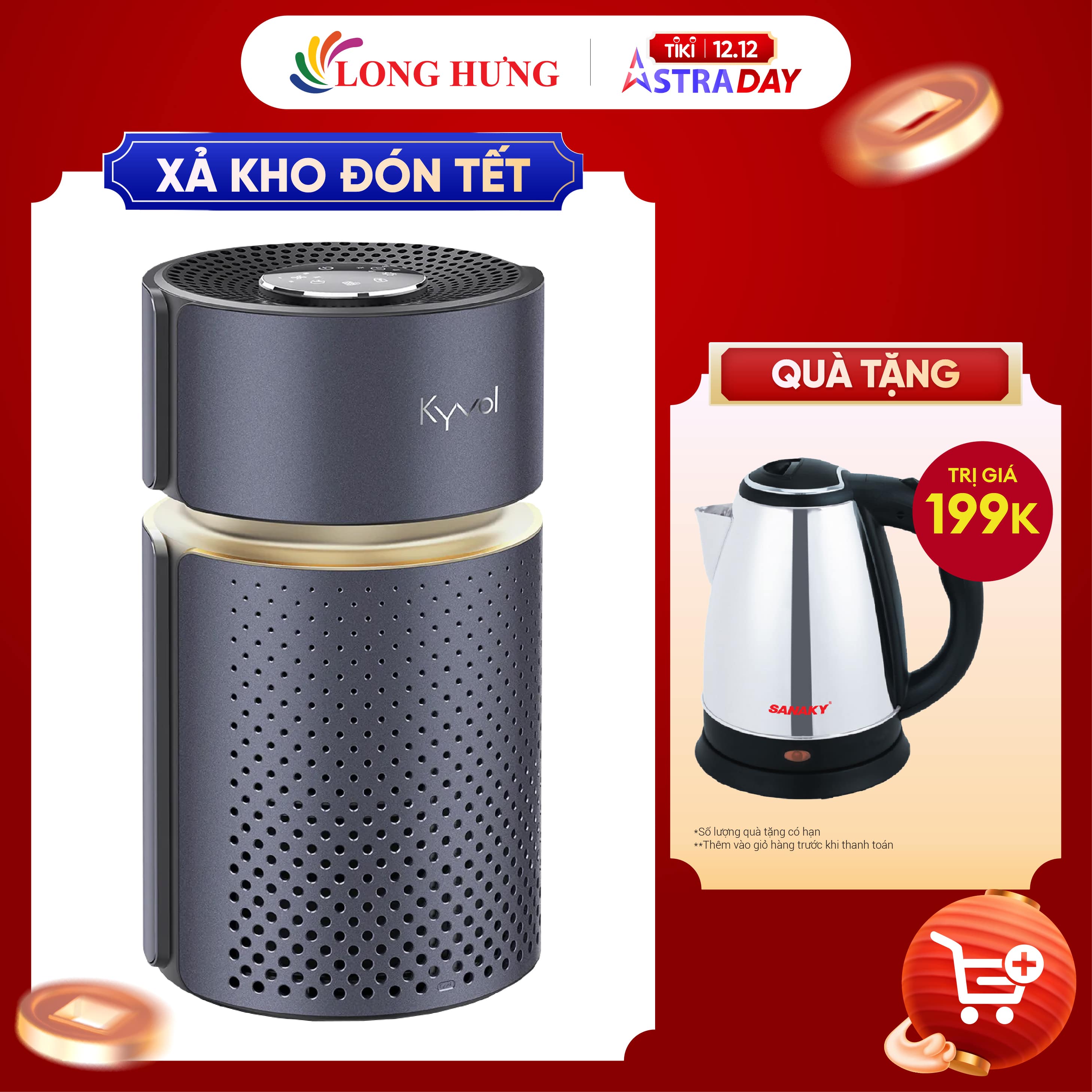 Máy lọc không khí Kyvol P5 VTP5_SIR - Hàng chính hãng