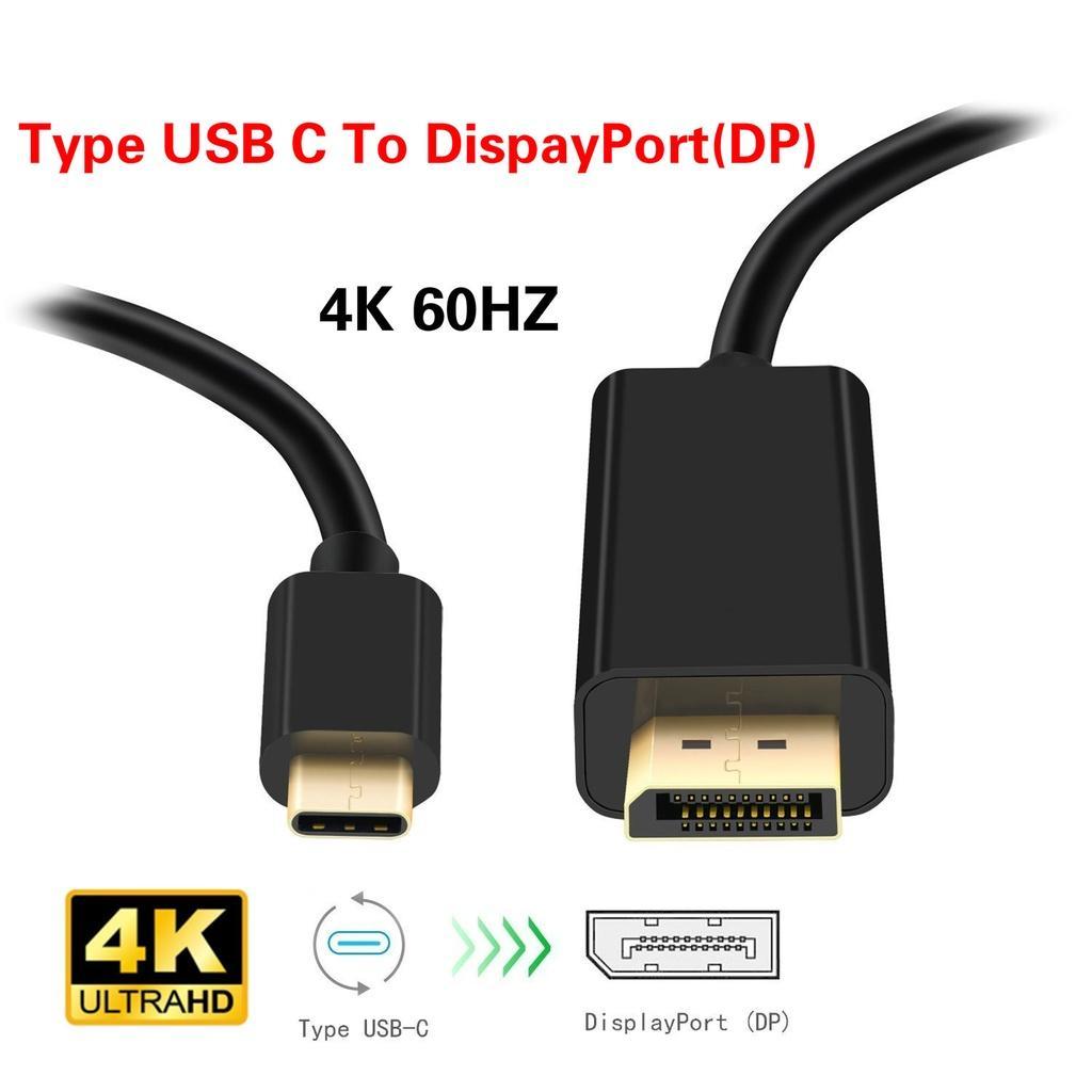 Dây cáp chuyển đổi USB3.1 Type C sang Display Port DP 4K HDTV