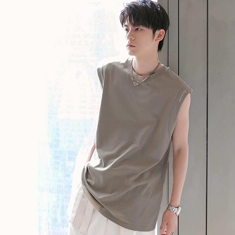 Áo Thun Ba Lỗ Nam Sát Nách Vải Cotton Mềm Form Rộng In Chữ Phong Cách Thể Thao Thời Trang Zenkonu TOP NAM 260