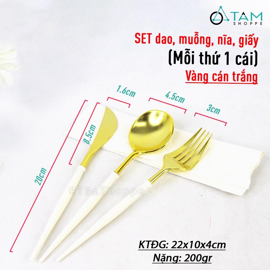 Set đồ giấy trang trí tiệc tông màu Tím nhạt SETDG-05