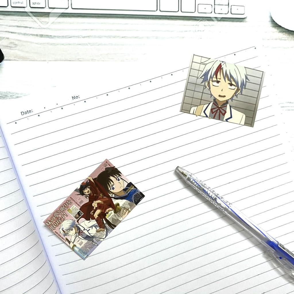 Bộ hình dán - sticker anime Công Chúa Bán Yêu Yashahime dán trang trí laptop, máy tính bỏ túi, vali, đt,...