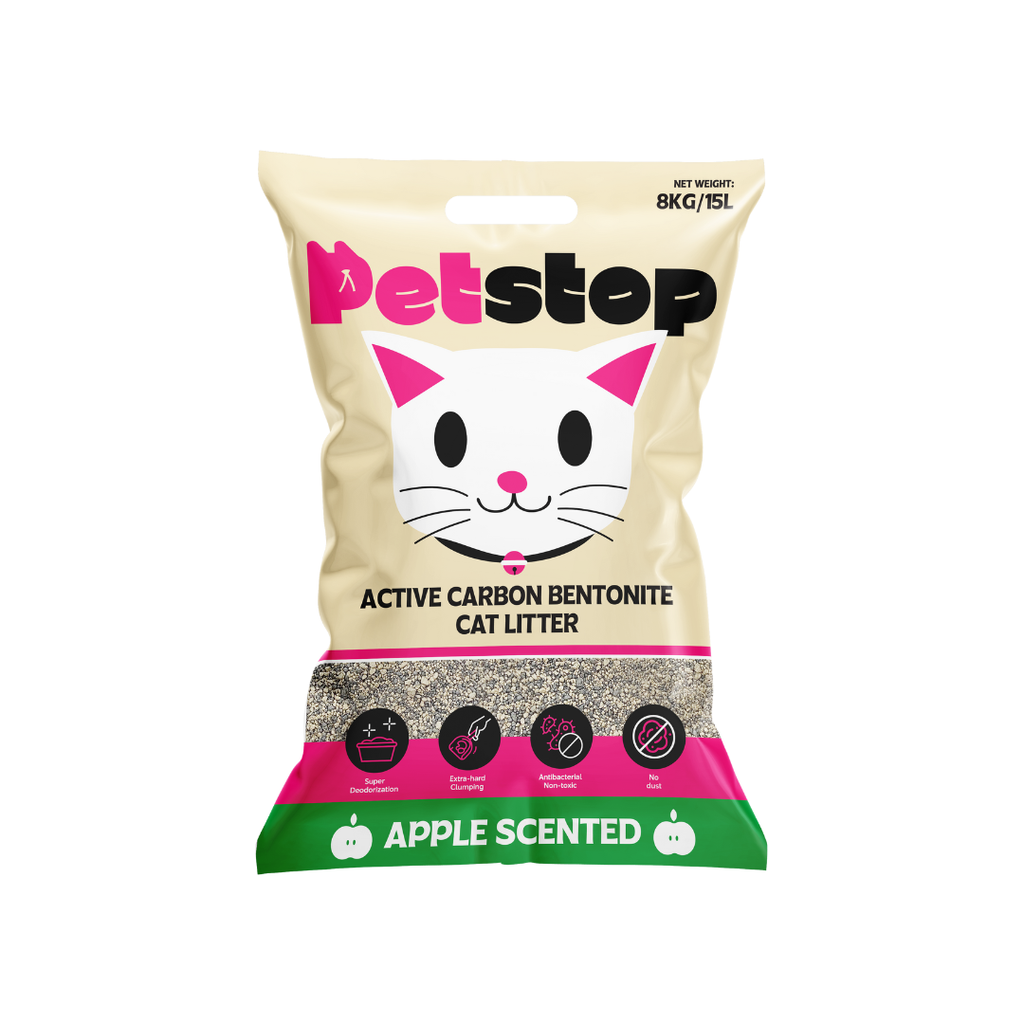 Chia sẻ    Cát đất sét cao cấp mix than hoạt tính Petstop túi 8L/4kg