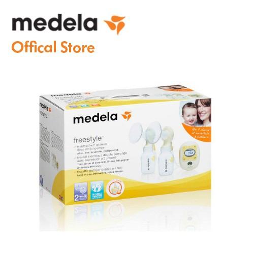 Máy hút sữa điện đôi Medela Freestyle, công nghệ 2-Phase Expression, nhiều sữa hơn, tiết kiệm thời gian, có pin sạc