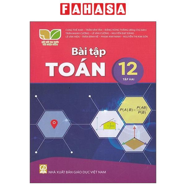 Sách Giáo Khoa Bài Tập Toán 12 - Tập 2 (Kết Nối) (Chuẩn)