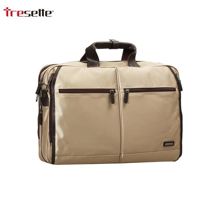 Túi xách laptop thương hiệu Tresette cao cấp nhập khẩu Hàn Quốc TR-5C12 Silver Beige