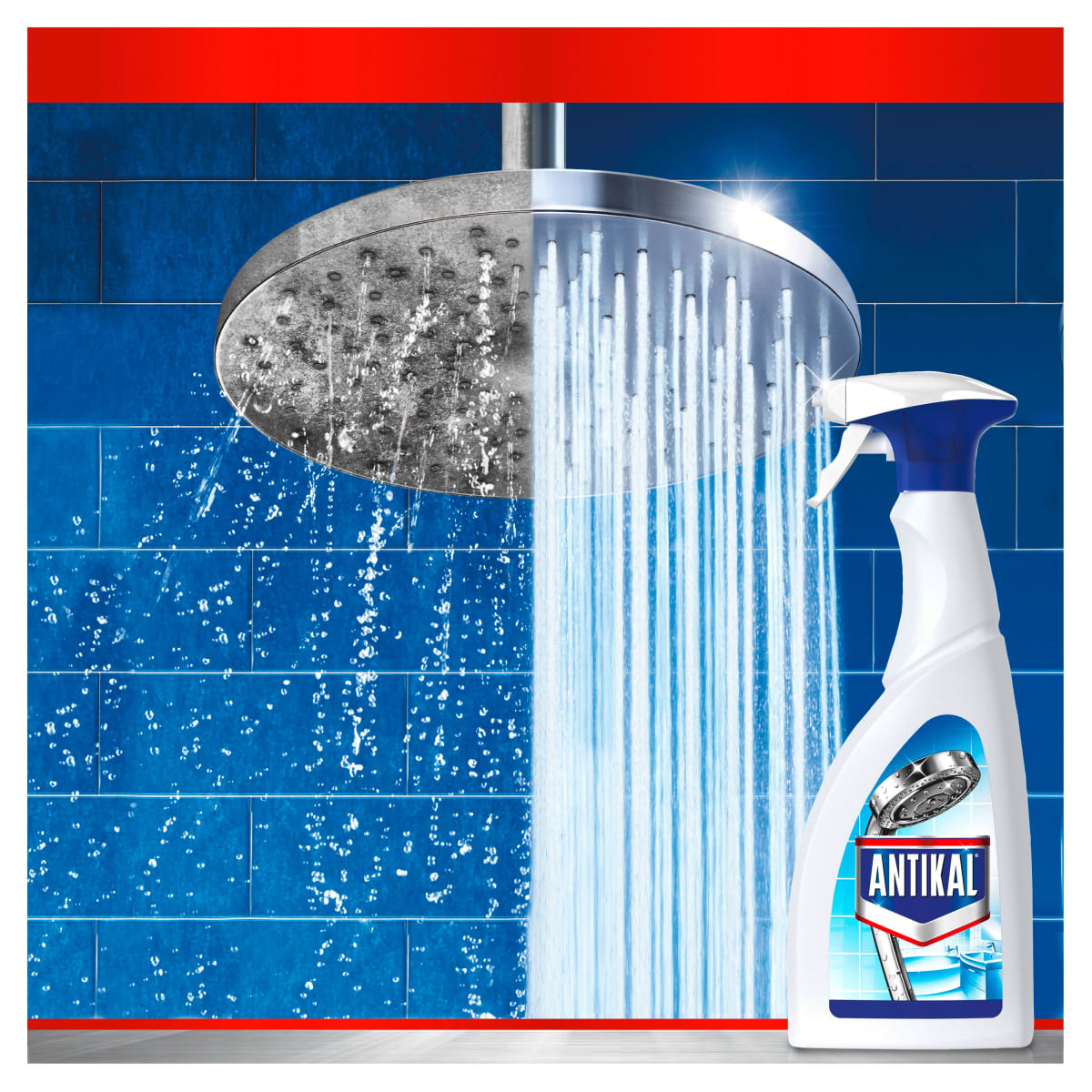 Bình xịt dung dịch tẩy cặn bám trên đồ inox trong nhà tắm Antikal Kalkreiniger, 750 ml - hàng nhập khẩu Đức