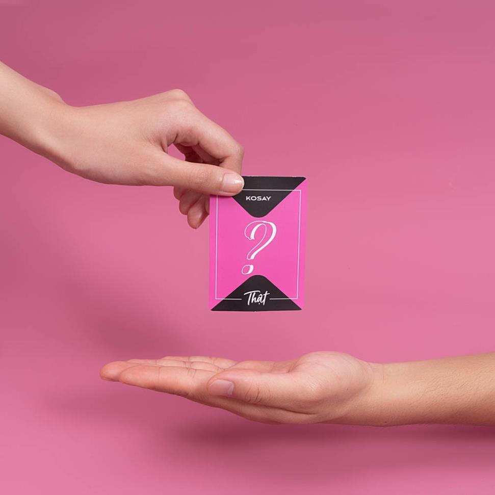 Bộ bài HUỆ phiên bản "THÁCH hay THẬT" - Drinking card game KOSAY gắn kết tình bạn bùng nổ cuộc vui ăn nhậu uống rượu bia