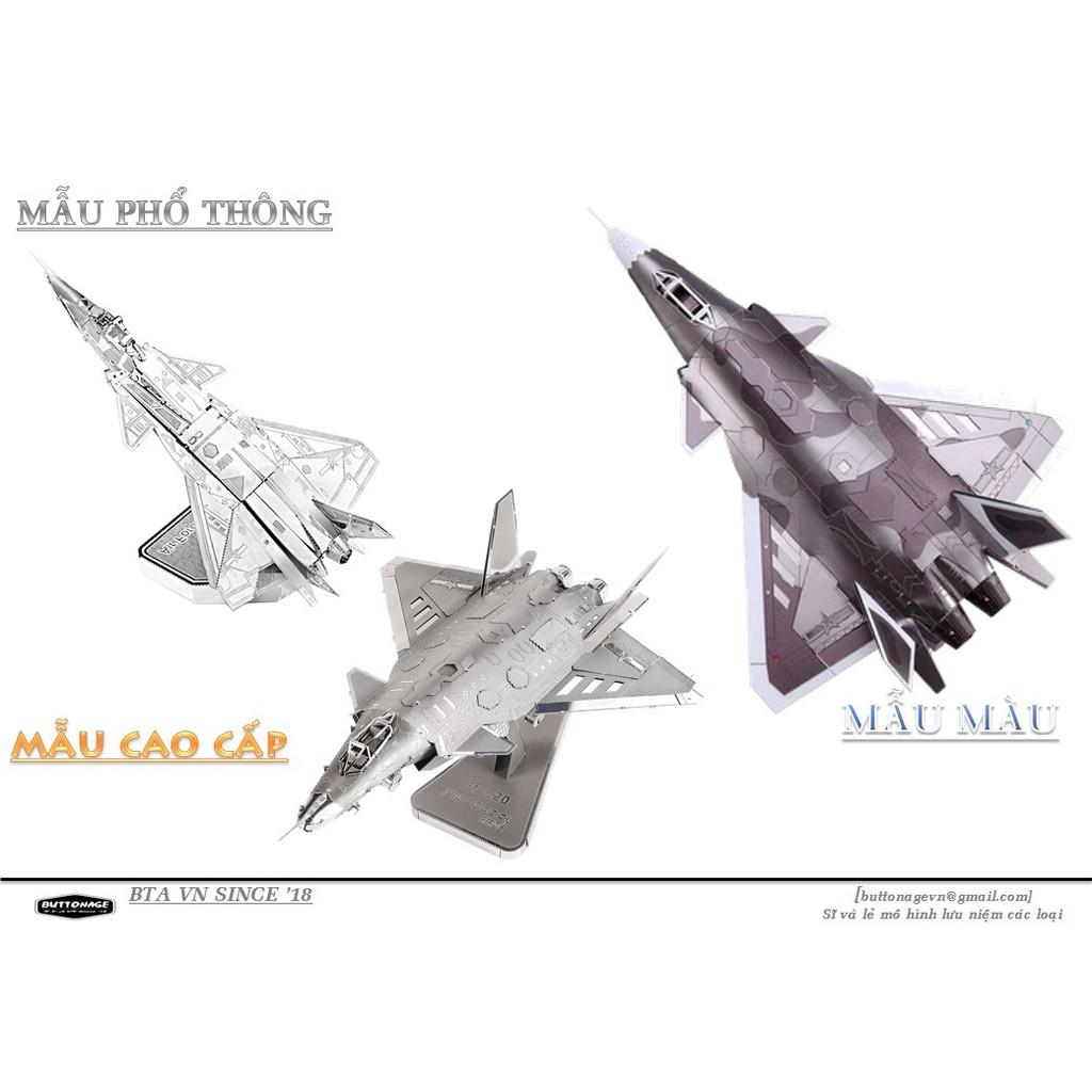 Mô Hình Lắp Ráp 3d Máy Bay tiêm kích J-20
