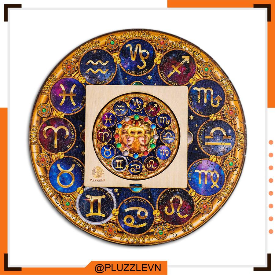 PLUZZLE Bộ xếp hình gỗ thông minh puzzle đồ chơi ghép hình – Cung Song Tử – PZ152