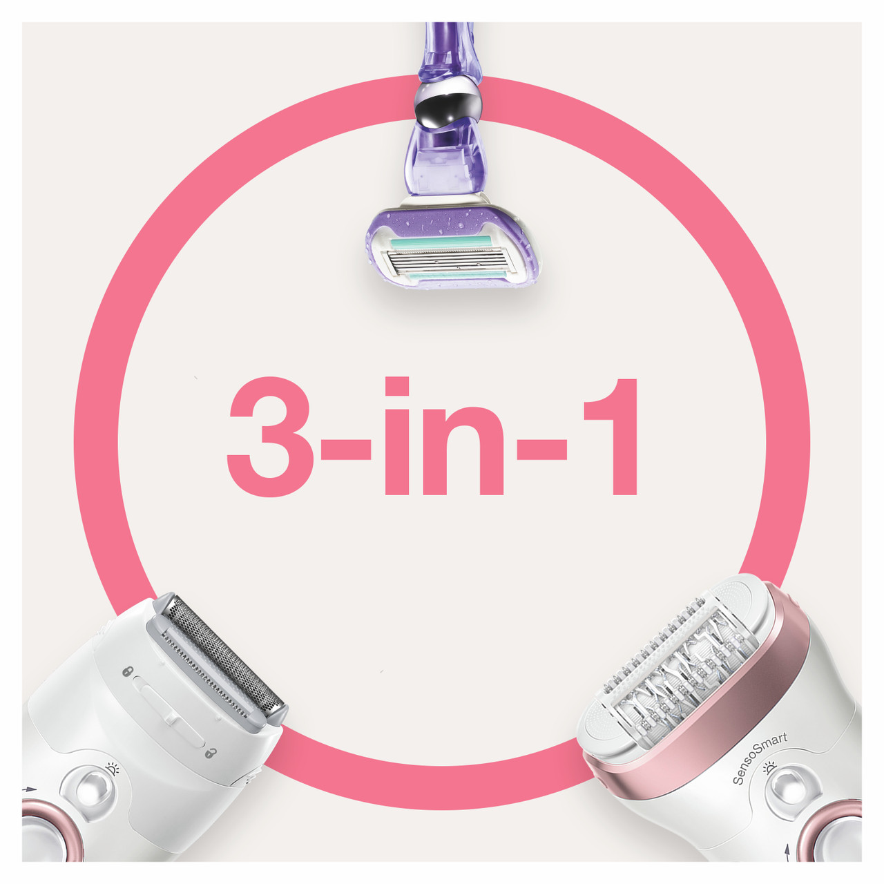 Máy triệt lông Braun PL7219 Hàng chính hãng