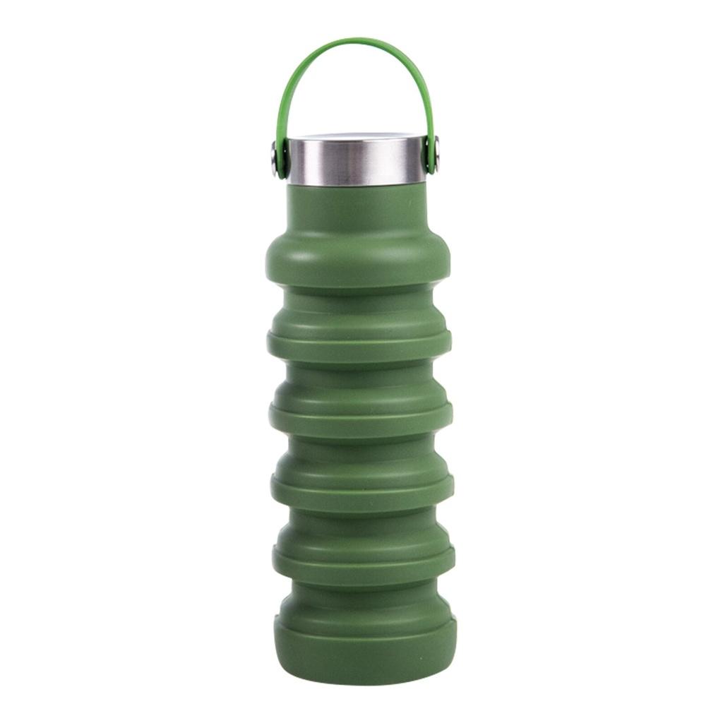 New Style Fashion Portable Silicone Folding Water Bottle Creative Outdoor Large-Capacity Folding Portable Sports Water Bottles