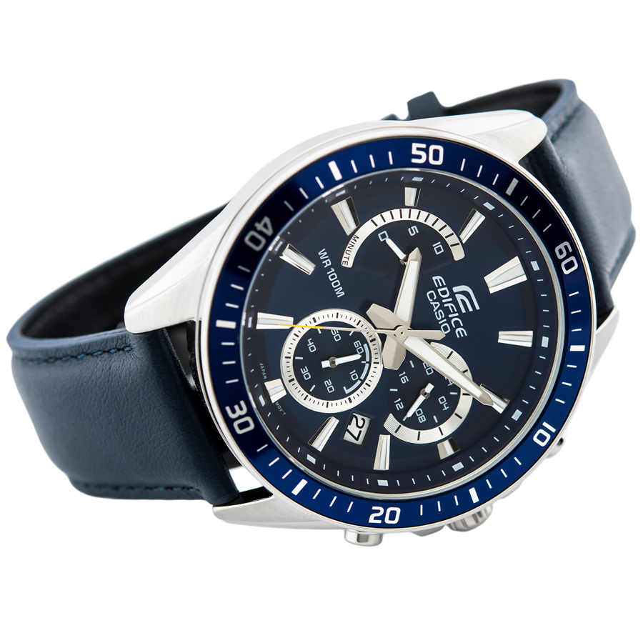 Đồng hồ nam dây da Casio Edifice chính hãng EFR-552L-2AVUDF