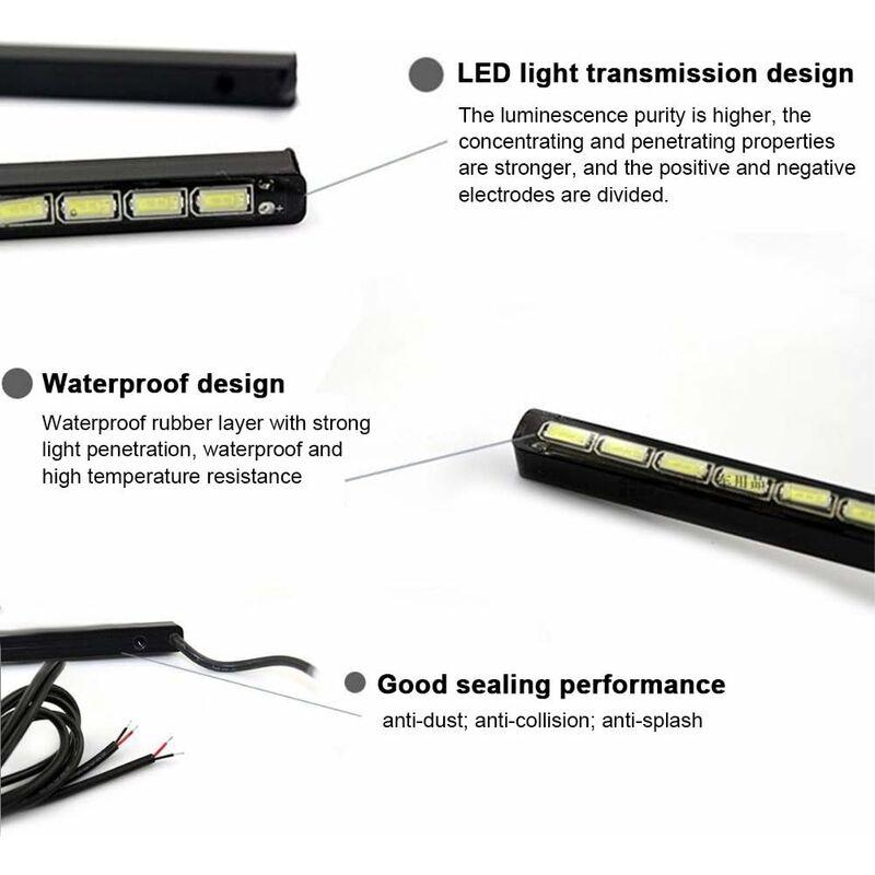 2 mảnh đèn LED LED sửa đổi 7030 LED LED LED Đèn LED Đèn năng lượng cao (18ed)