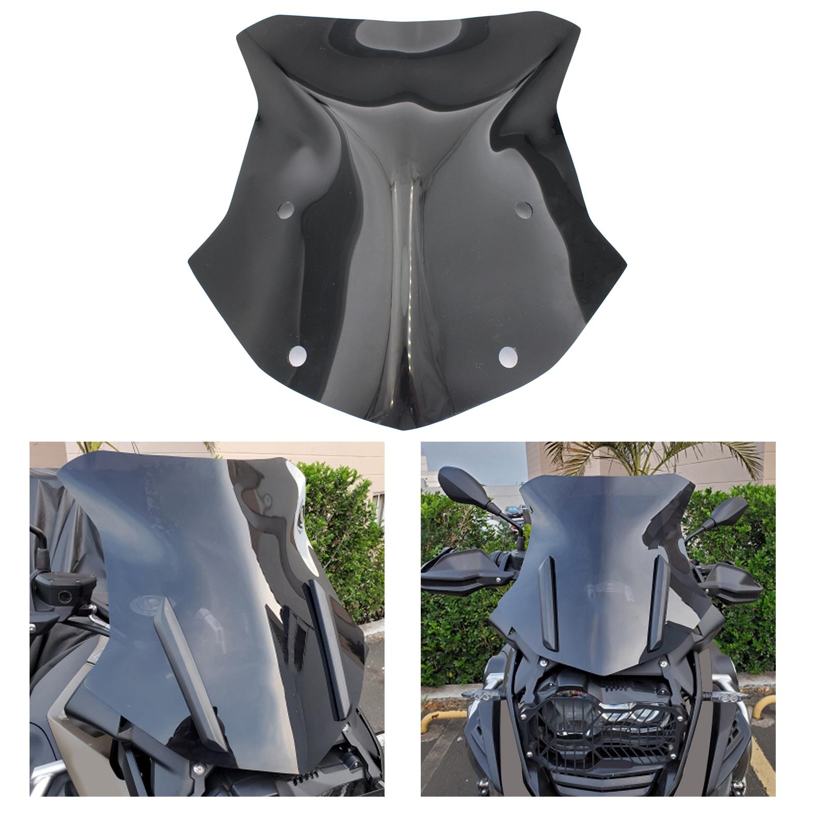 Motorcycle Windshield Wind Deflectors Fit for BMW R1200GS ADV LC 2012-2019 Black Motorcycle Accessories