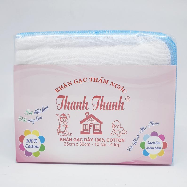 Khăn gạc dày Thanh Thanh 100% Cotton