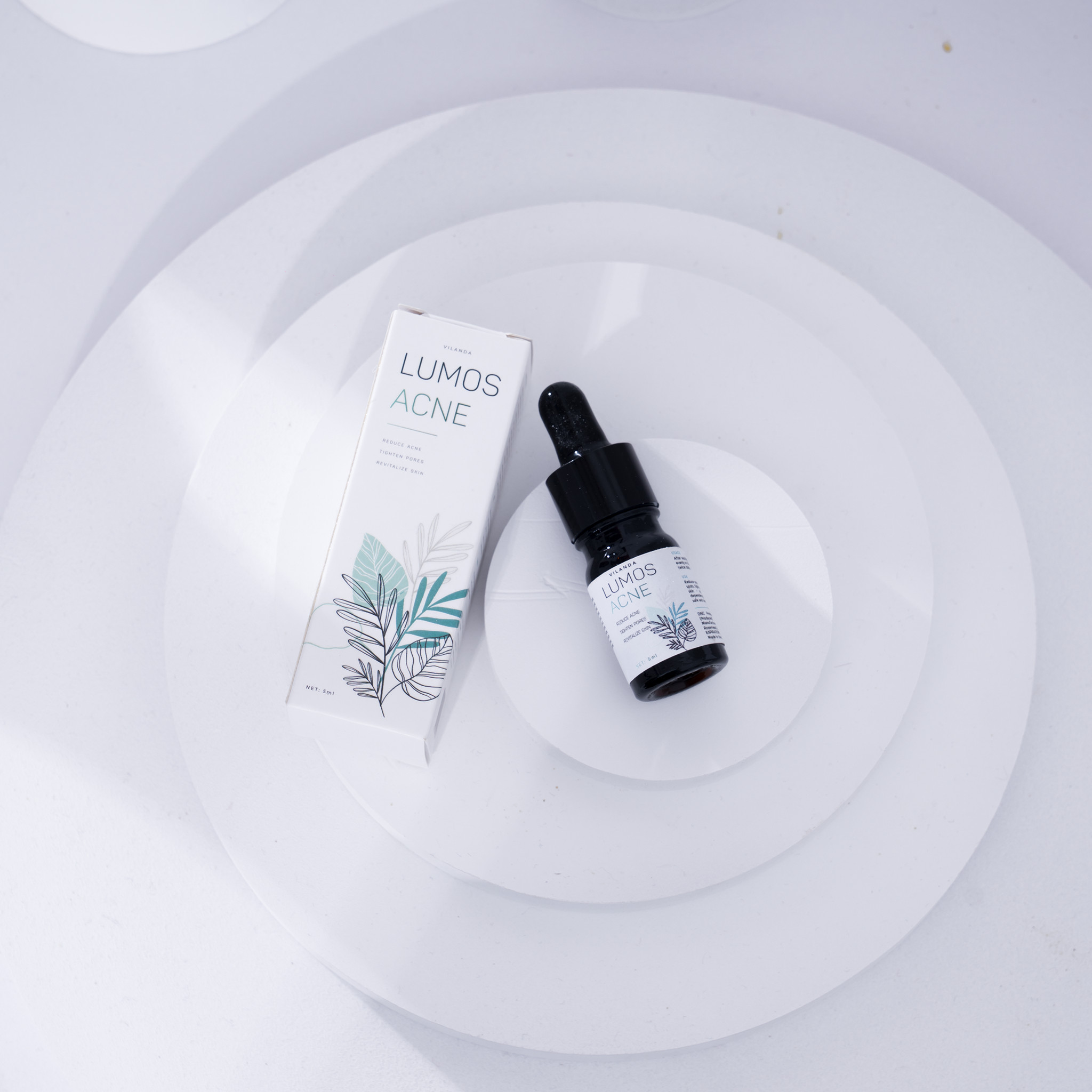 Serum hỗ trợ điều trị mụn Vilanda Lumos Acne 5ml