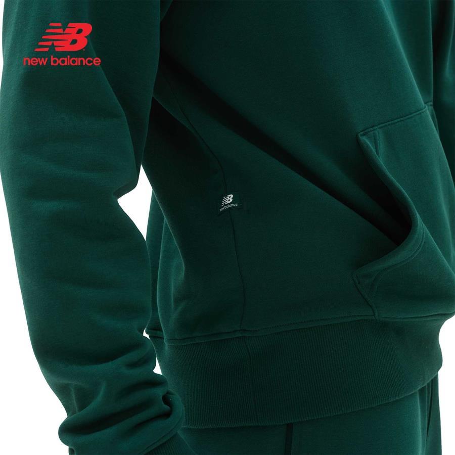 Áo khoác hoodie thời trang nam New Balance APP LIFESTYLE HOODIES M NIGHTWATCH GREEN - AMT23511NWG