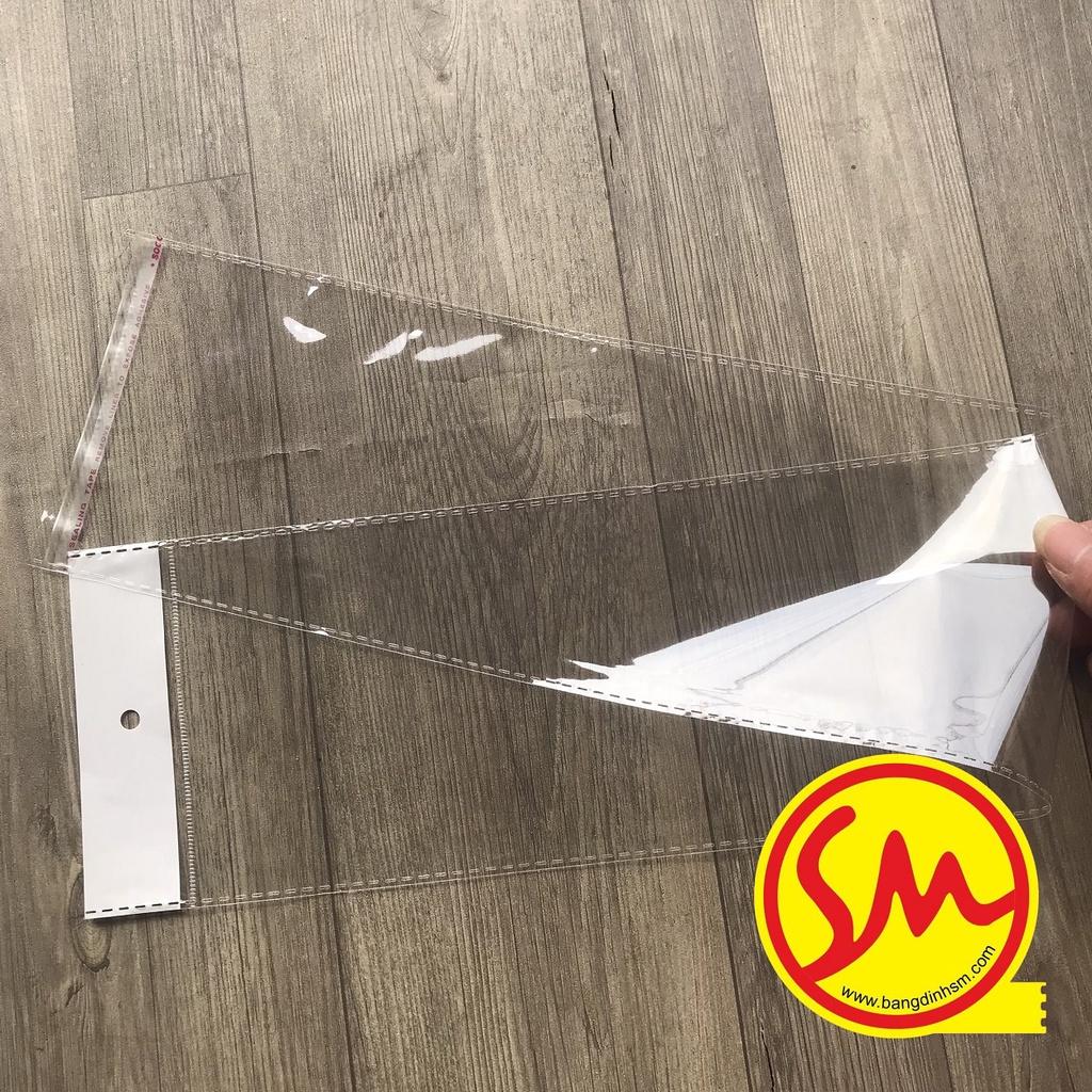 TÚI BÓNG OPP, TÚI BÓNG KÍNH dán miệng, TÚI BÓNG TRONG SUỐT GIÁ RẺ 55x11cm chuyên dùng ĐÓNG GÓI CÁC SẢN PHẨM