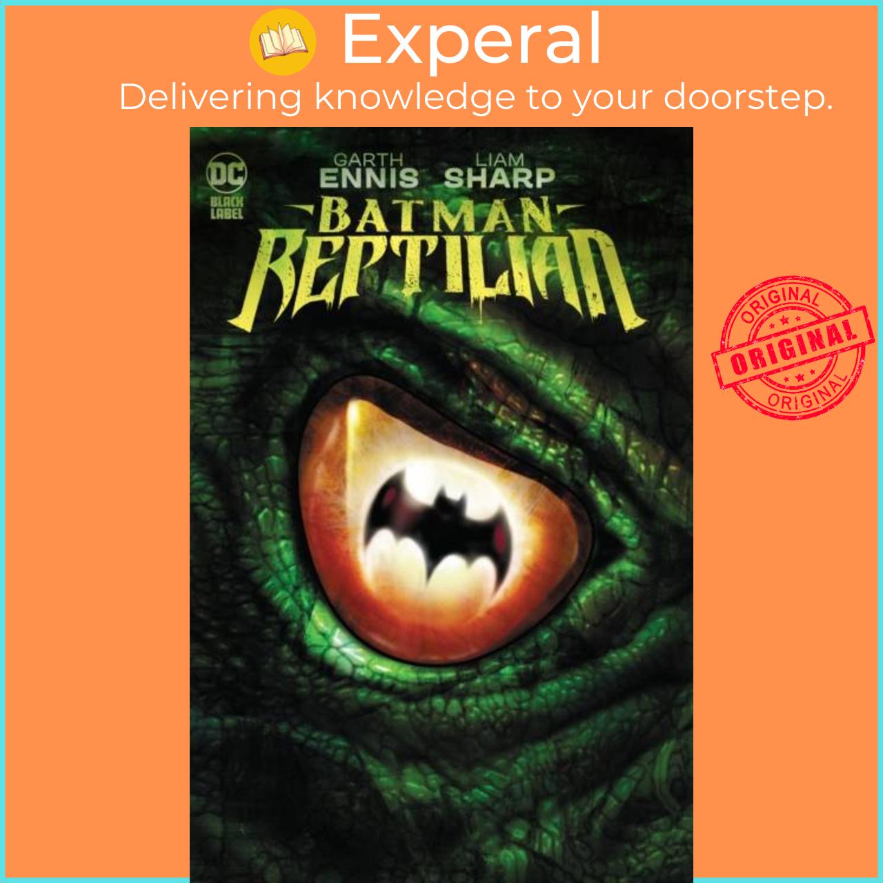 Sách - Batman: Reptilian by Liam Sharp (UK edition, paperback)