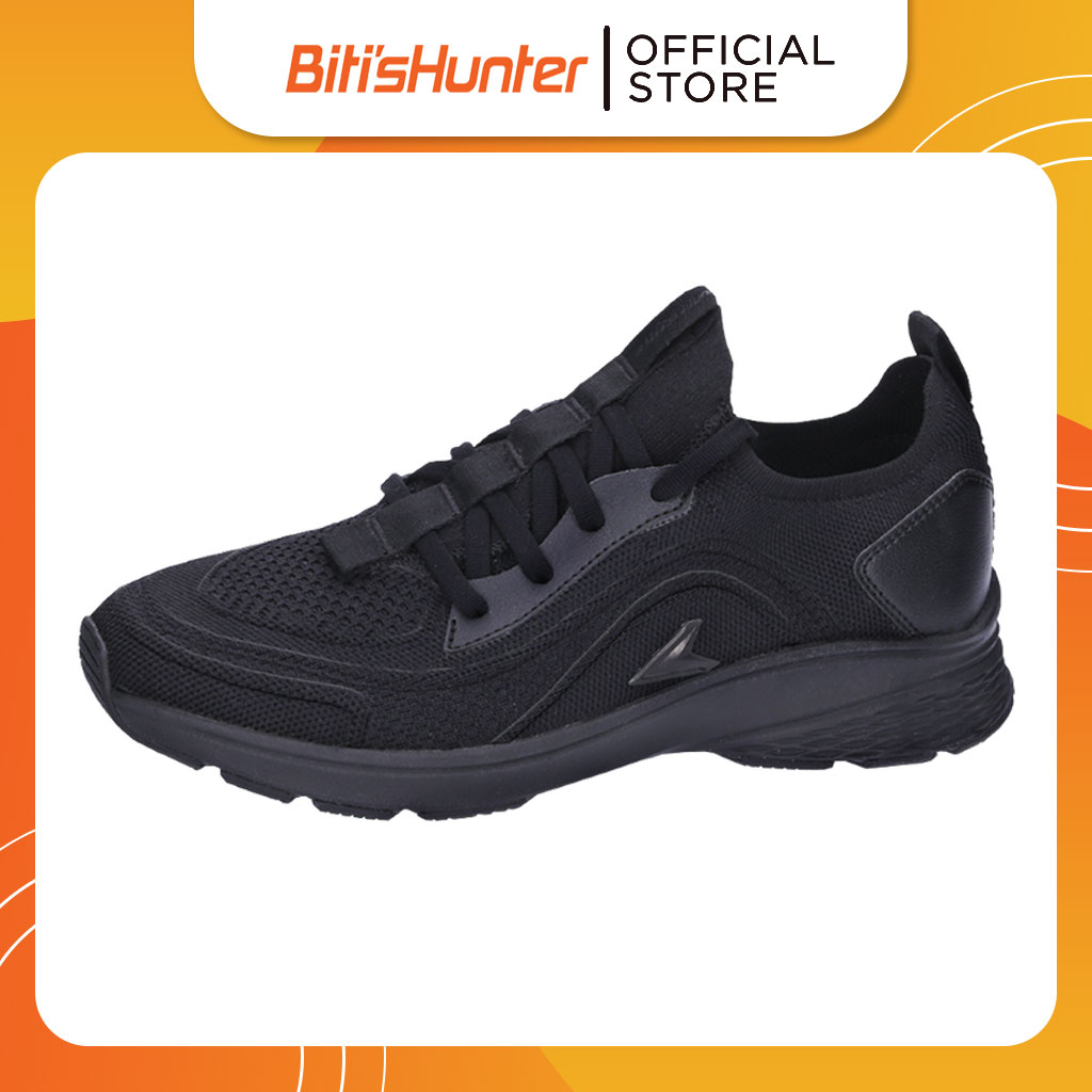 Giày Thể Thao Nữ Biti's Hunter  Core Festive 3D-Liteknit Grey DSWH07800DEN (Đen)