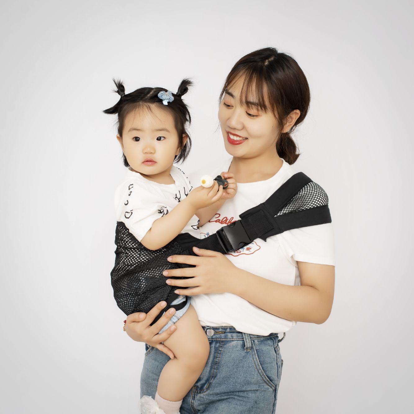 Em Bé Bọc Sling Trẻ Sơ Sinh Bọc Điều Chỉnh Tập Đi Cho Bé Sling Bọc Trước Gói Cho Bé Đeo Vai Đơn Tàu Sân Bay