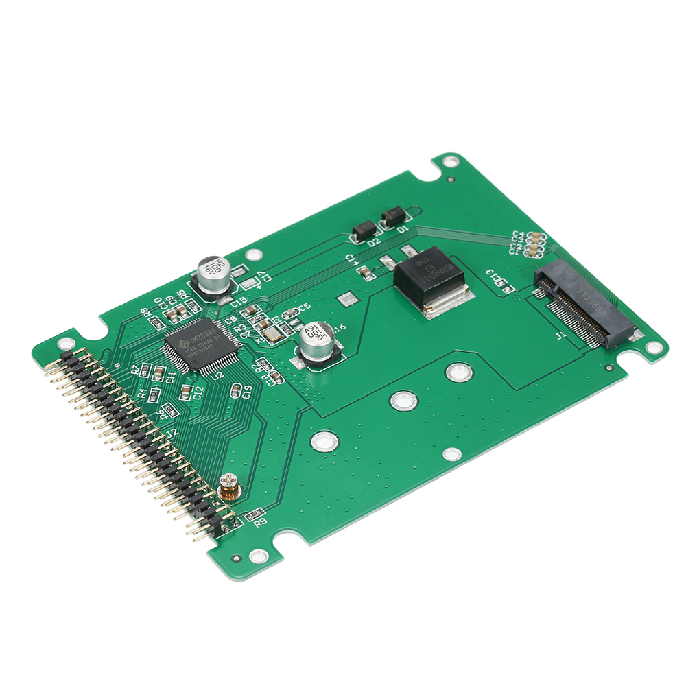 Bộ Chuyển Đổi M.2 NGFF SATA SSD Sang 2.5 IDE 44pin Với Hộp Đựng