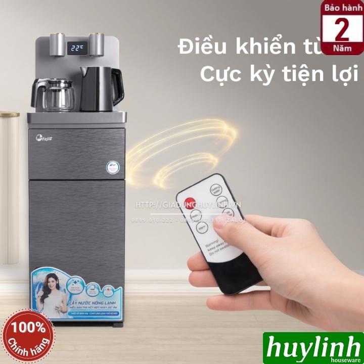 Cây nước nóng lạnh kết hợp bàn pha trà cà phê Fujie TBH1332E -  làm lạnh bằng chip điện tử - Hàng chính hãng