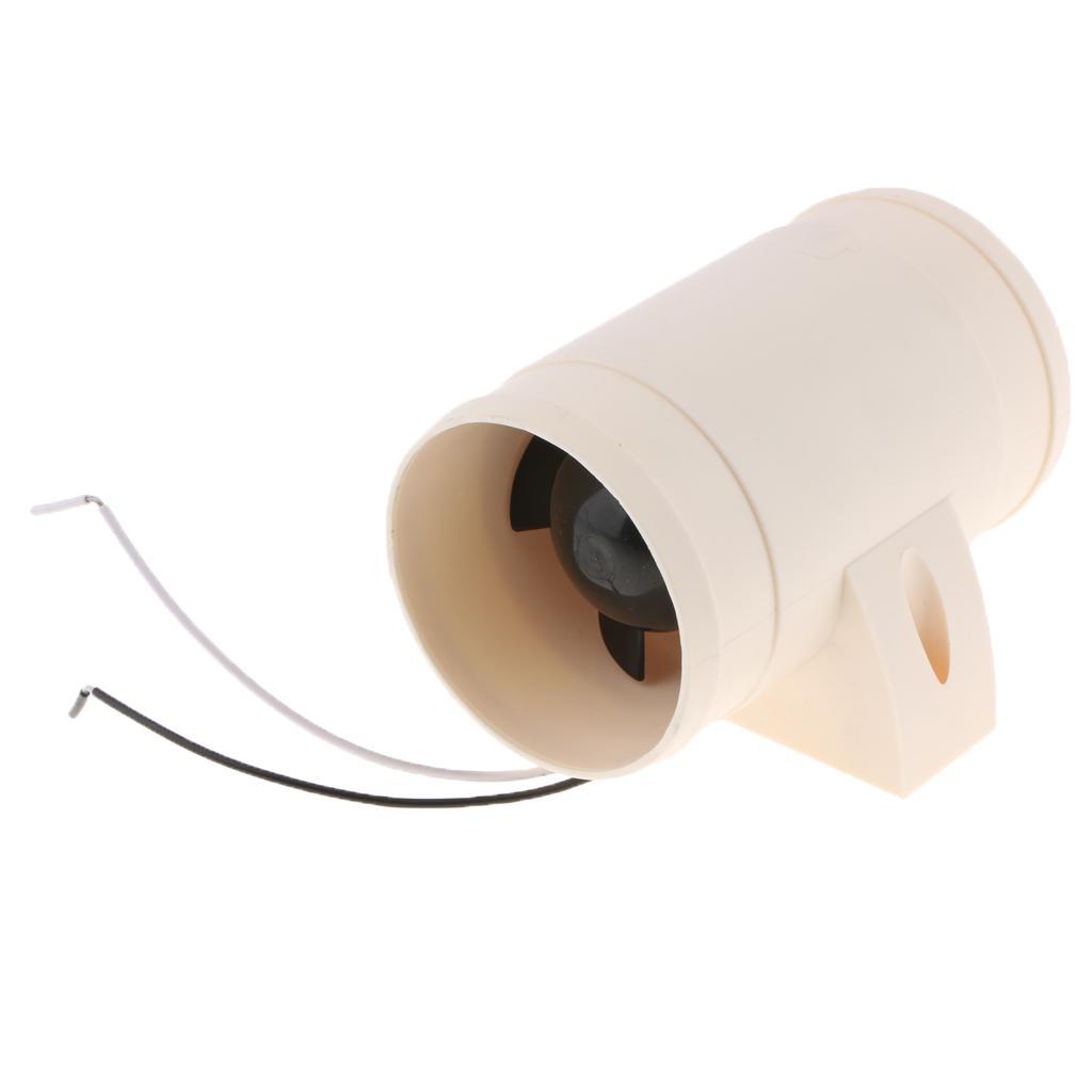 3" In Line 12V Marine Boat Bilge Air Blower Fan 145CFM Ventilation