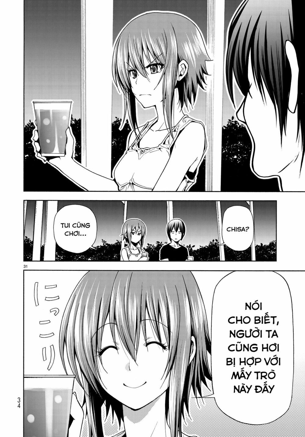 cô gái thích lặn - grand blue chapter 42 30