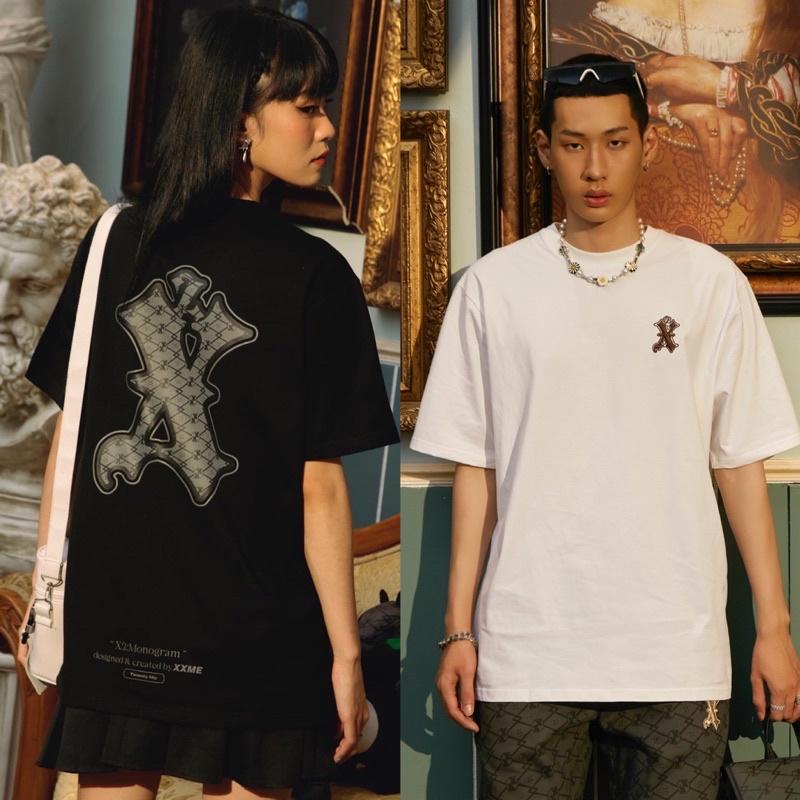 Áo thun cao cấp thêu Logo X2 Monogram XXME