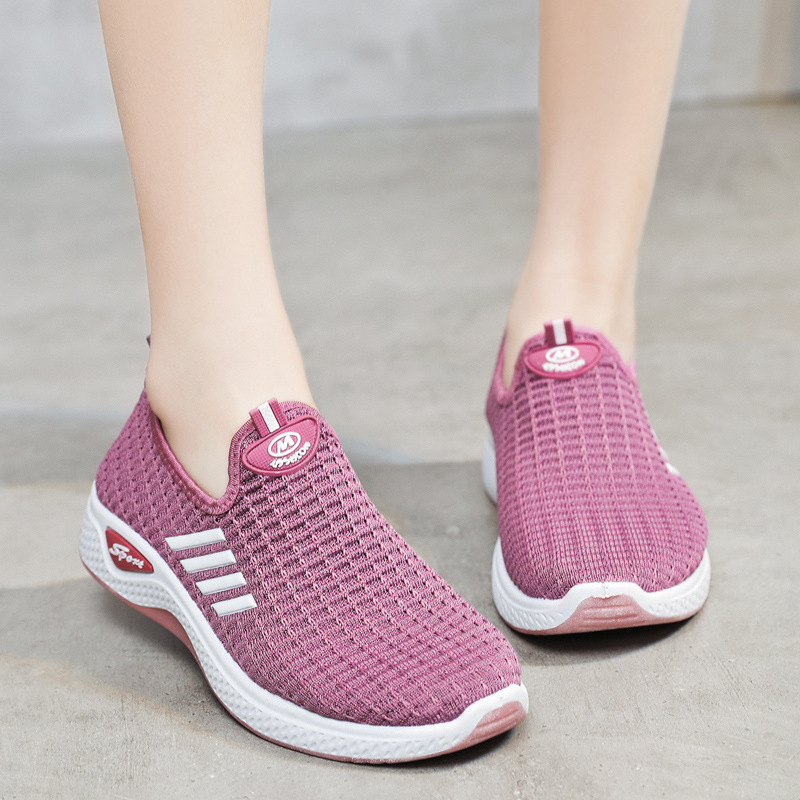 Giày thể thao sneaker nữ hoa cúc đi bộ cực êm siêu xinh V287