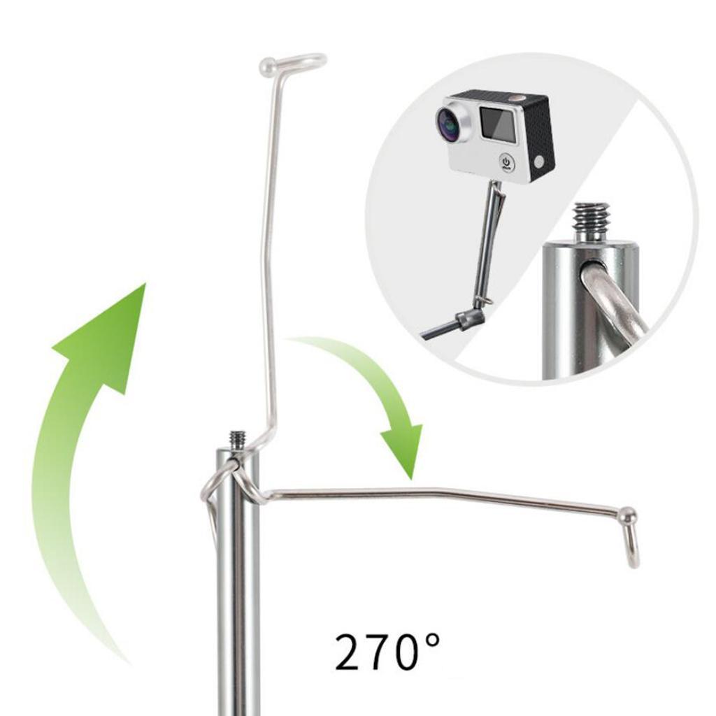 Portable Lightweight Foldable Camping Lantern Hanger for Picnic Backpacking