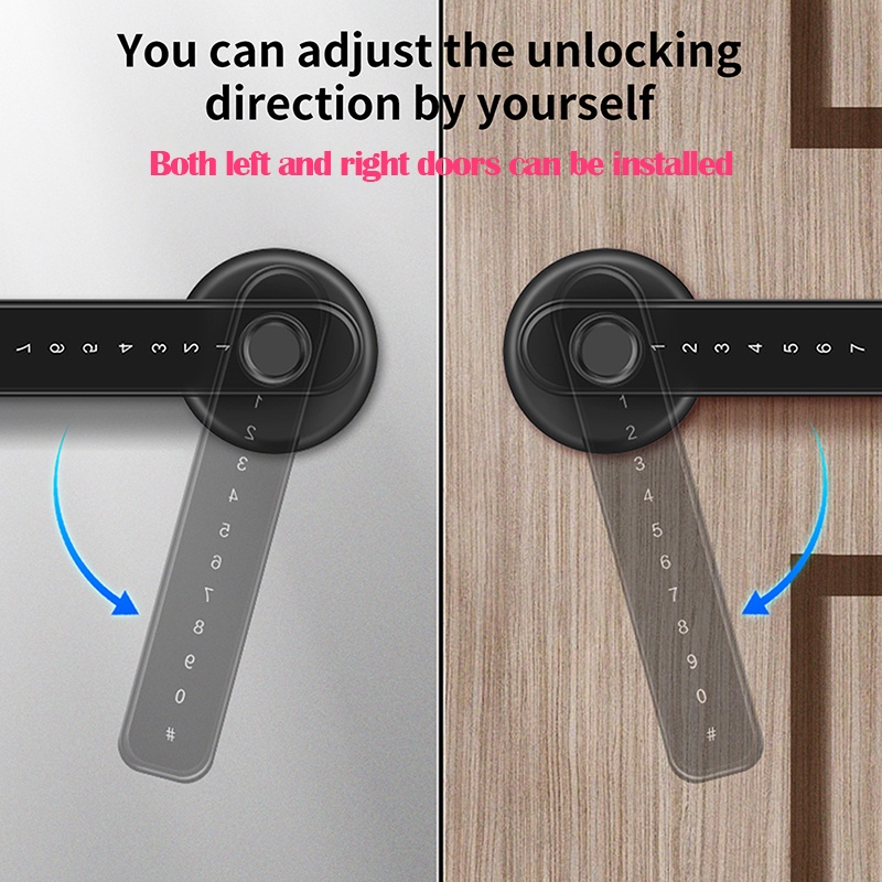 Khóa Cửa Thông Minh Vân Tay & Mật Khẩu F190