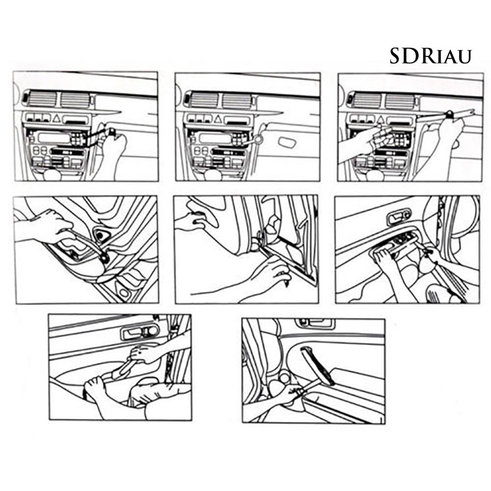 Bộ 4 Dụng Cụ Sửa Chữa Cửa Xe Hơi Xxlgjx 60g