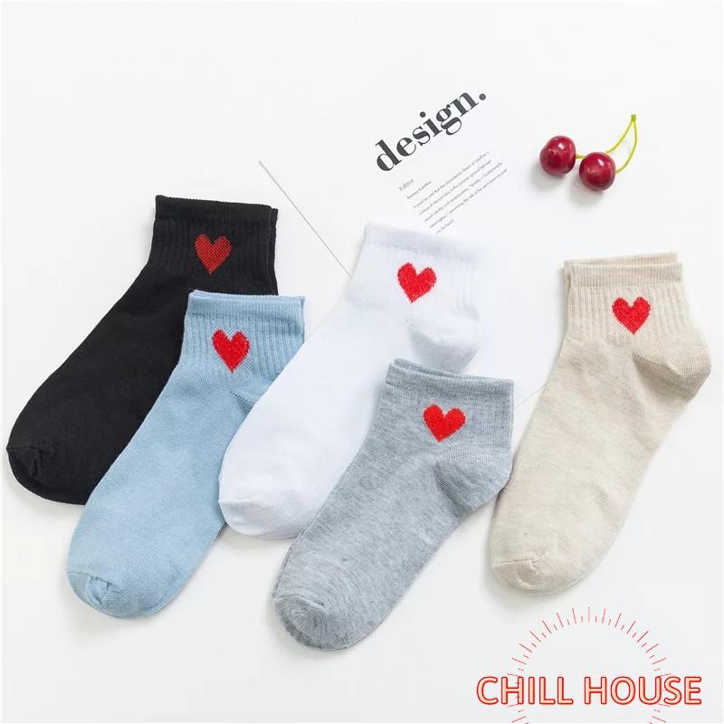 Combo 10 đôi tất tim hot hit - CHILLHOUSE