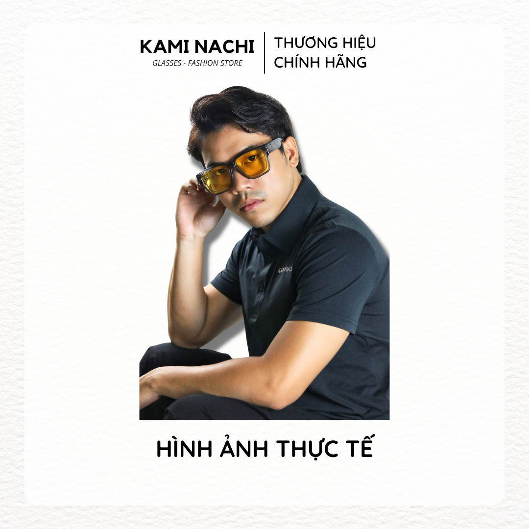 Gọng kính Shield Glasses chống phân cực, chống tia UV, có thể đeo cùng lúc với kính cận KAMI NACHI T8801