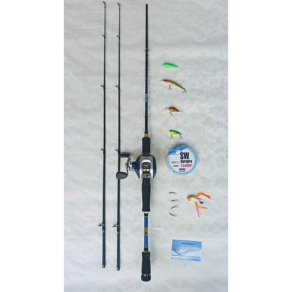 (sale) Bộ Cần Câu Lure Máy Ngang 2 Ngọn Fishing Of Catch Hàng Chất Lượng- Gía Siêu RẻBộ Cần Lure Máy Ngang | uy tín