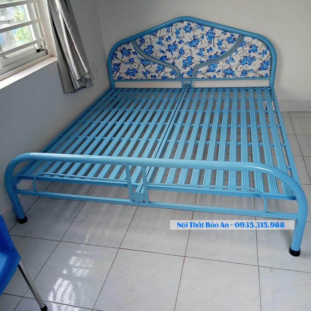 Giường sắt cao cấp Bảo An mẫu mới G11 (kích thước giường 1m4x2m, 1m6x2m, 1m8x2m)