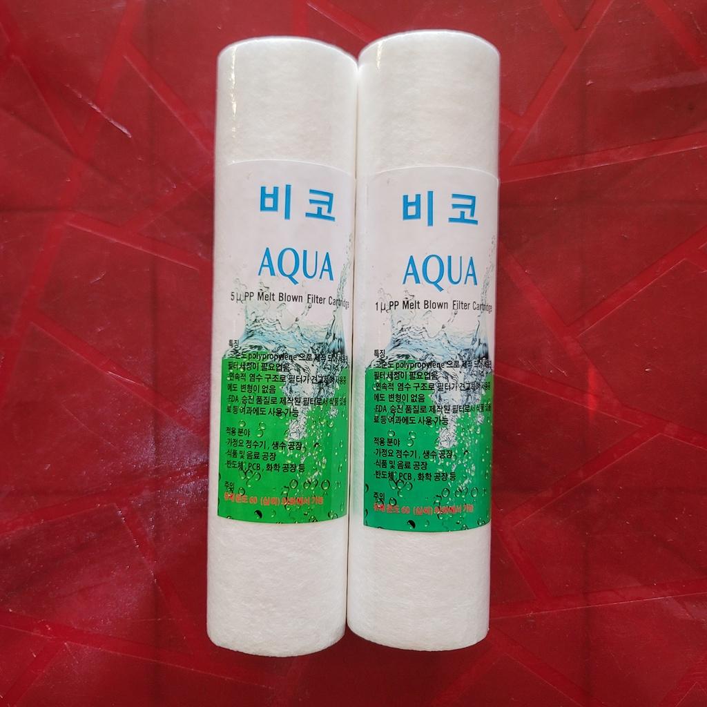 Lõi lọc PP 10 inch Aqua nhập khẩu Hàn Quốc