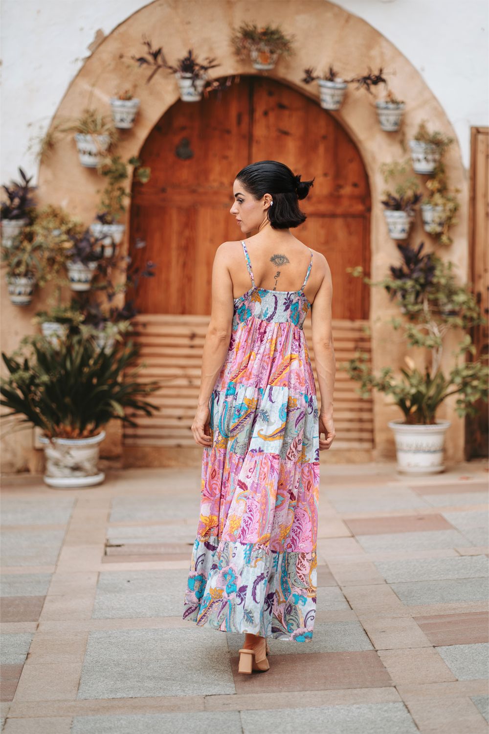 Maxi 2 Dây Cotton Isla Bonita